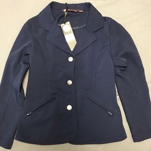 New Kathryn Lily Equestrian Jacket Girls Y 10 Navy